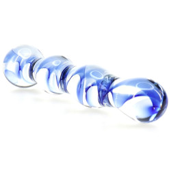 Generique Gode en verre Screw Beads 17 x 3.5cm